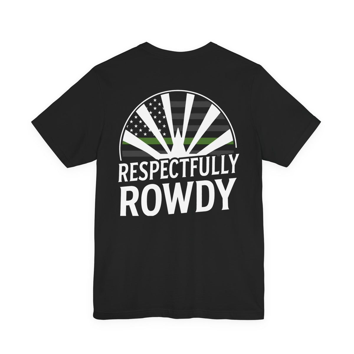 Respectfully Rowdy™ 🟢 Armed Forces Green Line