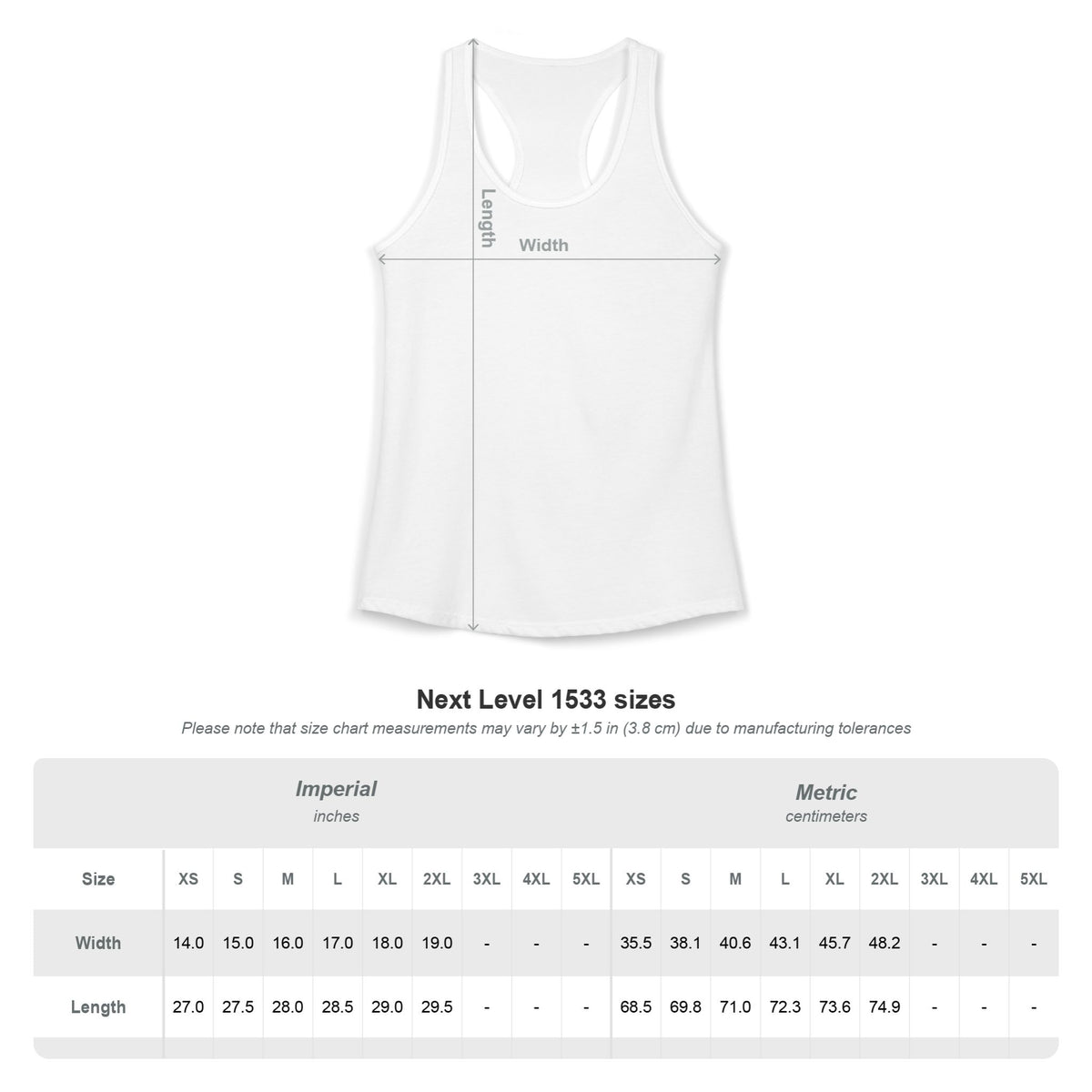 Respectfully Rowdy™ Women's Ideal Racerback Tank