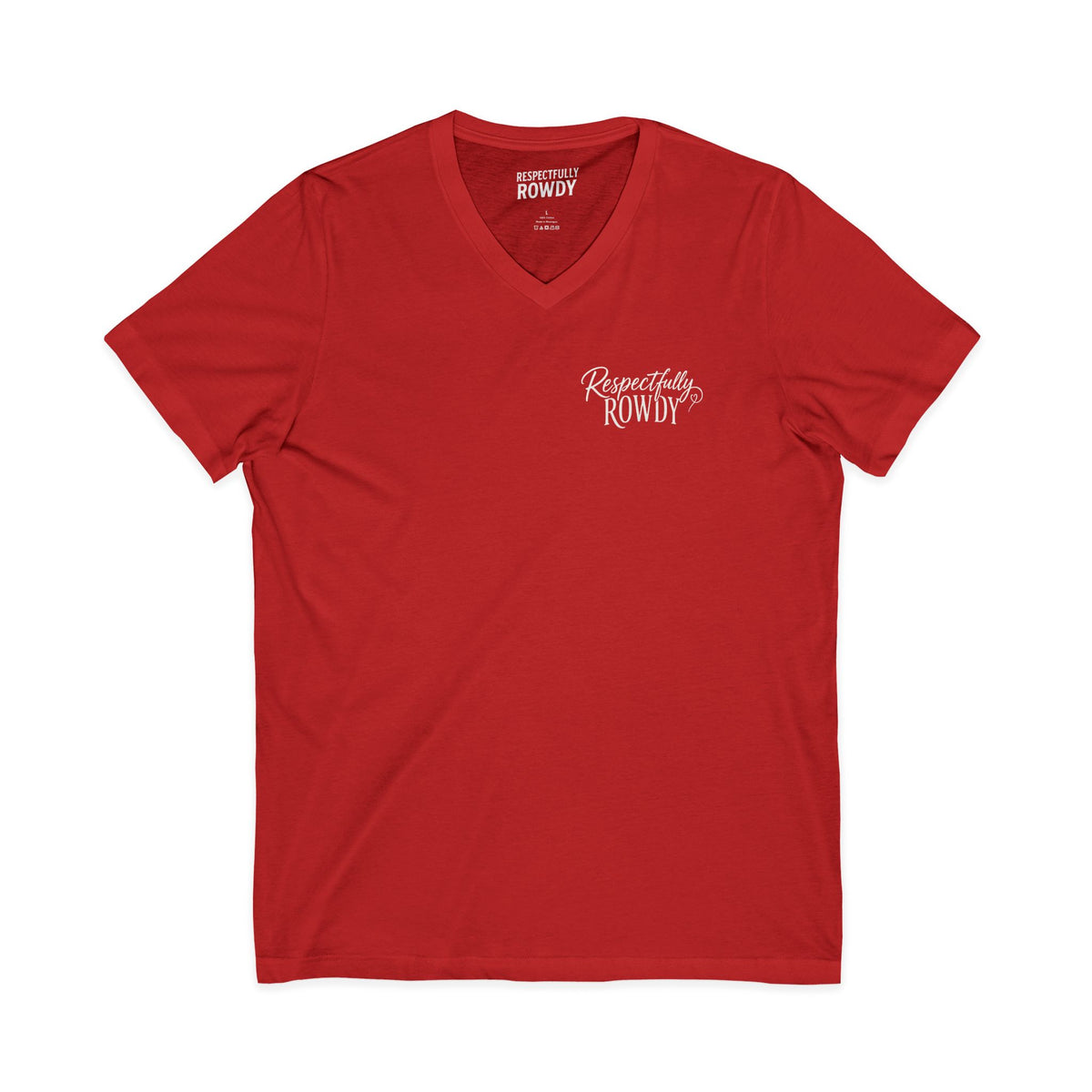 Respectfully Rowdy™ V-Neck Tee