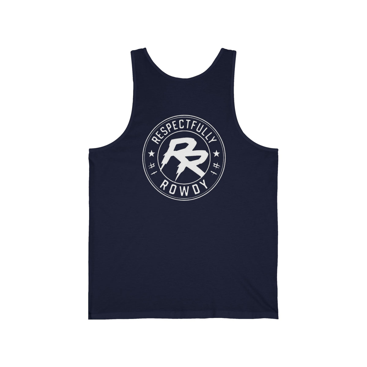 Respectfully Rowdy™  Tank Top — Logo Graphic Muscle Shirt
