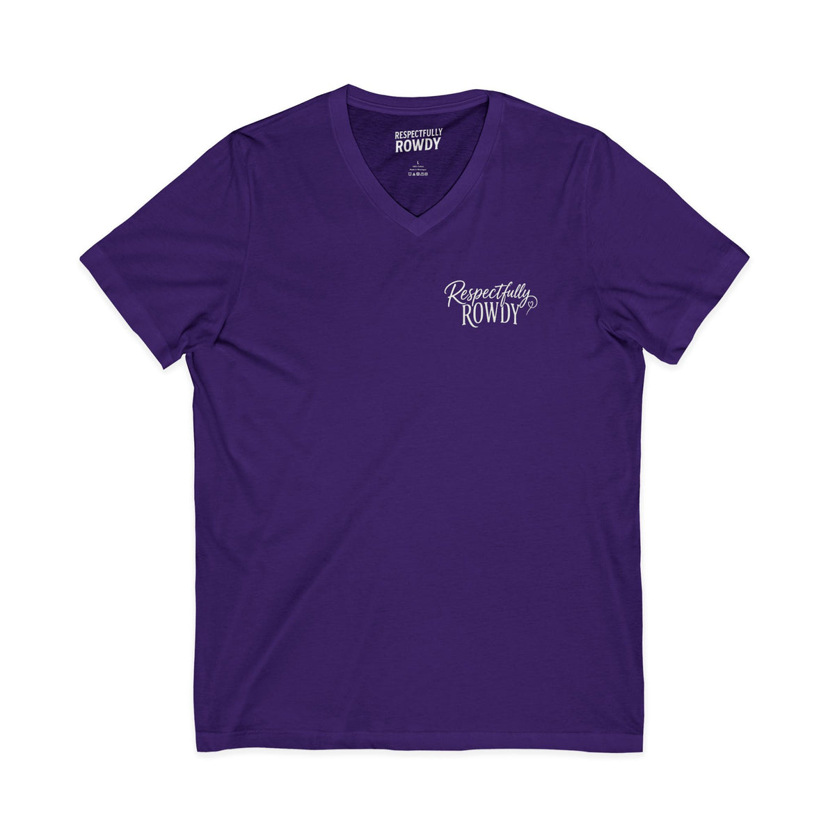 Respectfully Rowdy™ V-Neck Tee