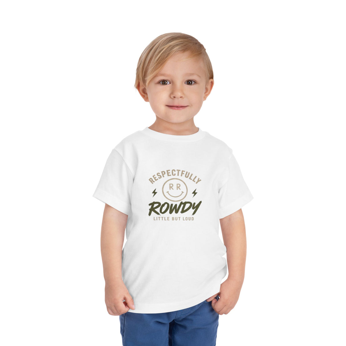 Respectfully Rowdy™ Toddler Tee | Little But Loud